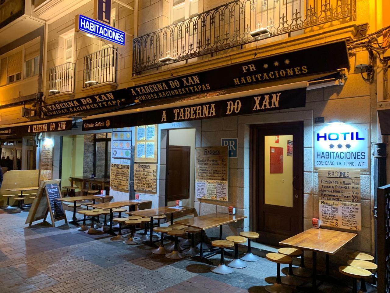 Hostal Hotil Coruna Centro آكورونيا المظهر الخارجي الصورة