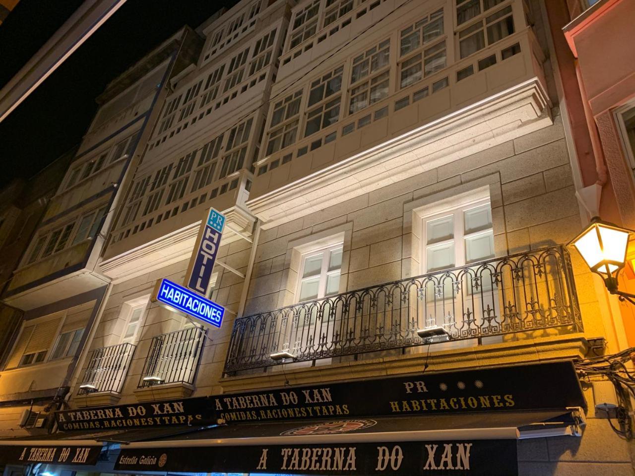 Hostal Hotil Coruna Centro آكورونيا المظهر الخارجي الصورة